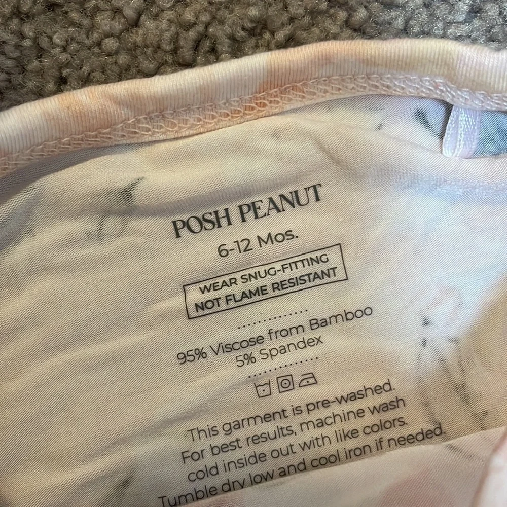 Posh Peanut Vintage Pink Rose Pajamas
